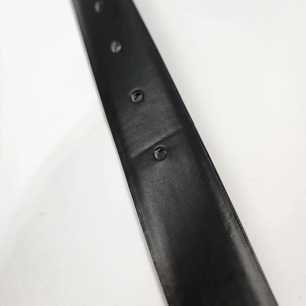 Calvin Klein Black Leather Belt Small 31